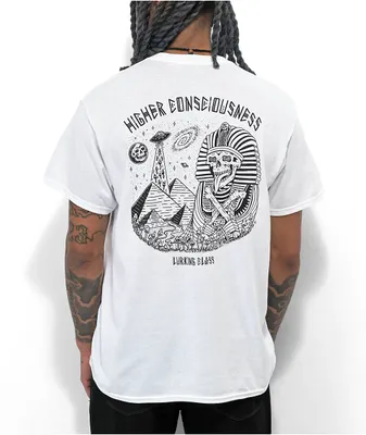 Lurking Class By Sketchy Tank Higher Consciousness White T-Shirt