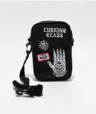 Lurking Class By Sketchy Tank Palm Reader Black Crossbody Bag