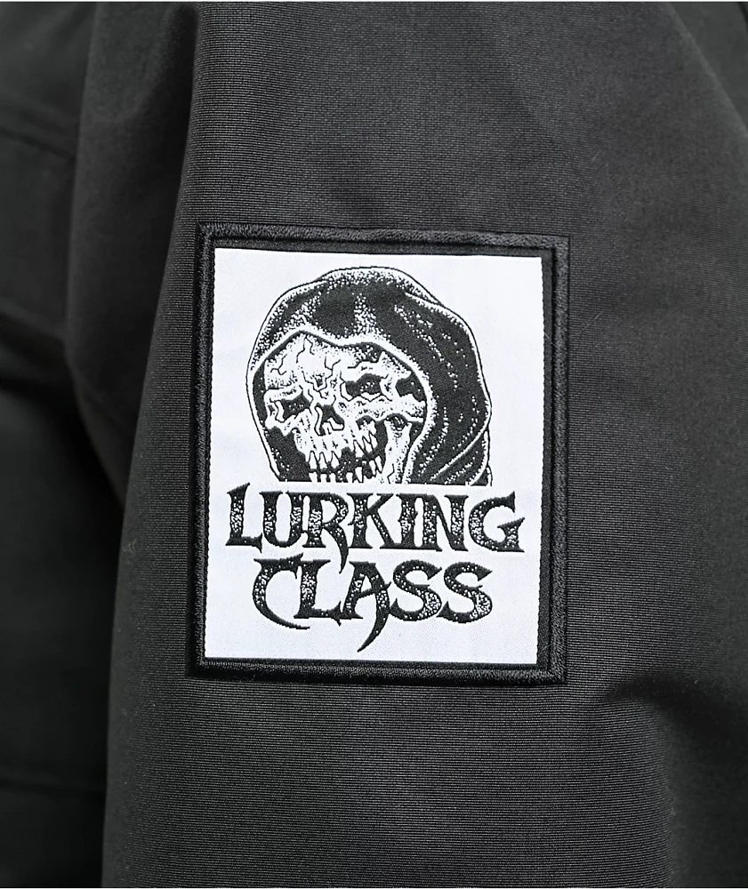 Lurking Class By Sketchy Tank Stay Sharp Black Snowboard Jacket