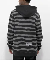 Lurking Class By Sketchy Tank Terror Eyes Black & Grey Hoodie