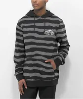 Lurking Class By Sketchy Tank Terror Eyes Black & Grey Hoodie