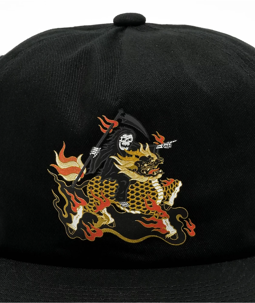 Lurking Class By Sketchy Tank x Mr. Tucks Beast Black Snapback Hat