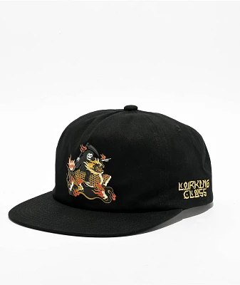 Lurking Class By Sketchy Tank x Mr. Tucks Beast Black Snapback Hat