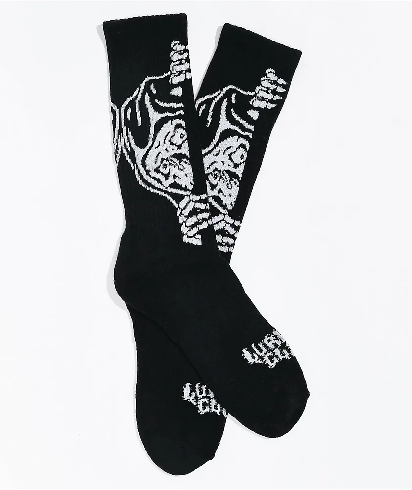 Lurking Class Corner Black Crew Socks