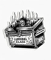 Lurking Class Dumpster Fire Sticker 