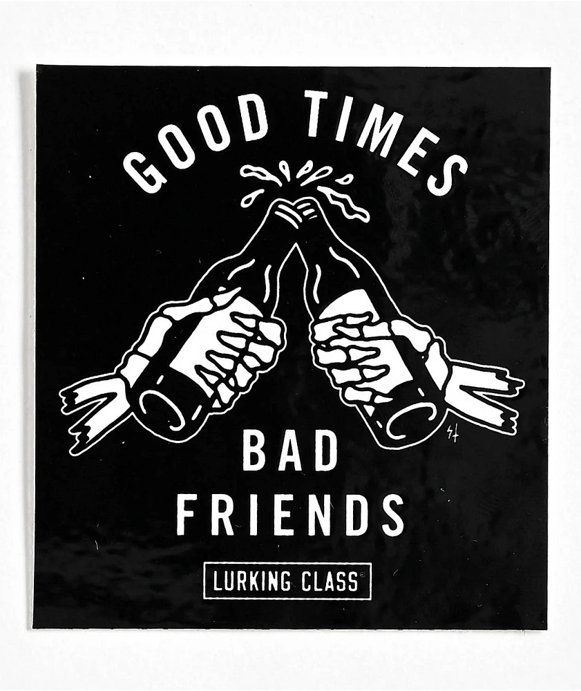 Lurking Class GTBF Black Sticker