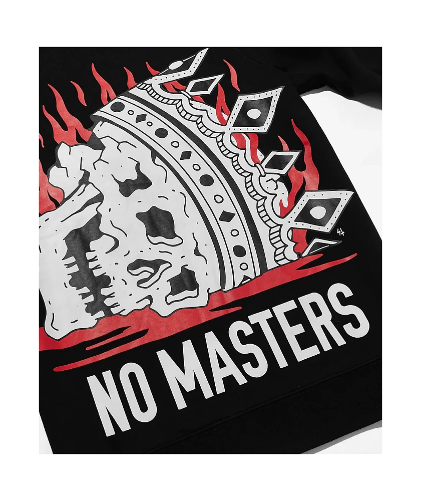 Lurking Class No Masters Black Crewneck