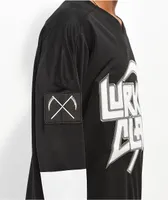 Lurking Class Thrash Black Hockey Jersey