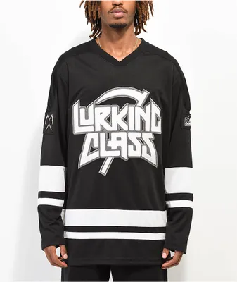 Lurking Class Thrash Black Hockey Jersey