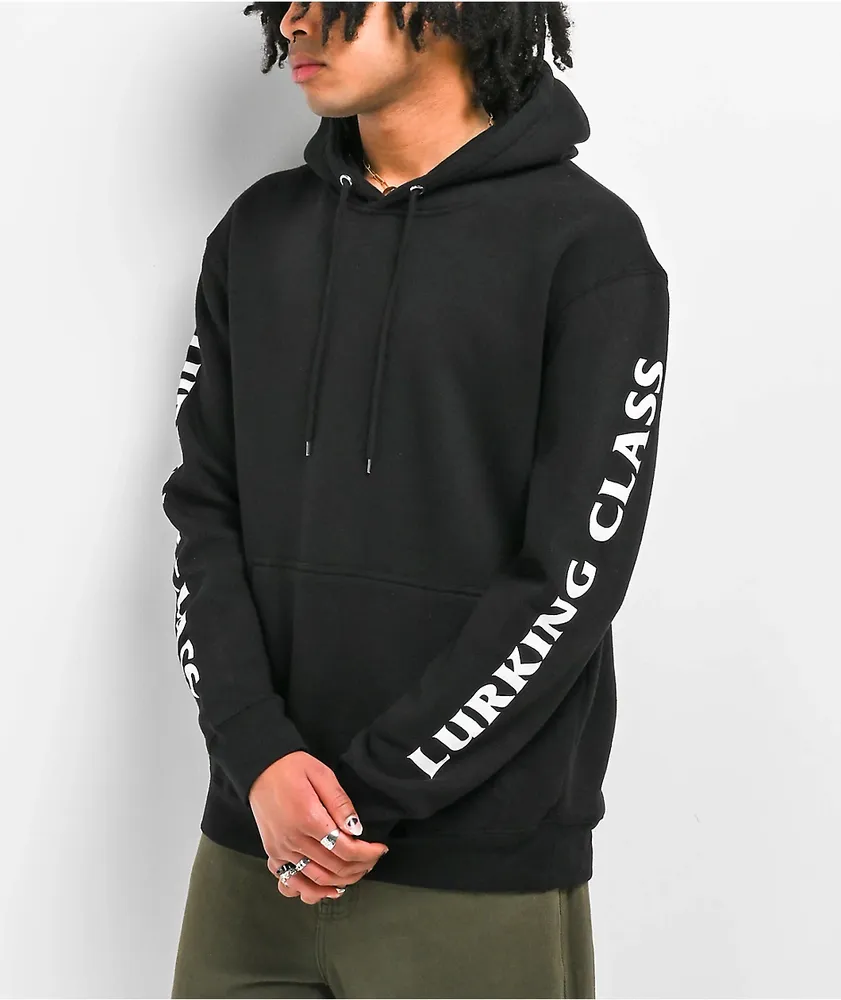 Lurking Class by Sketchy Disconnect Black Hoodie