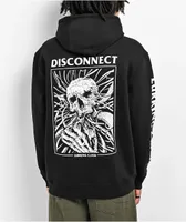 Lurking Class by Sketchy Disconnect Black Hoodie