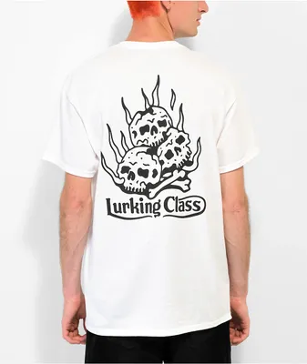 Lurking Class by Sketchy Tank Amigos White T-Shirt