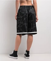 Lurking Class by Sketchy Tank Barbed Wire Black Mesh Shorts