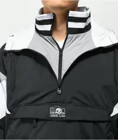 Lurking Class by Sketchy Tank Black, White, & Grey 10K Anorak Snowboard Jacket