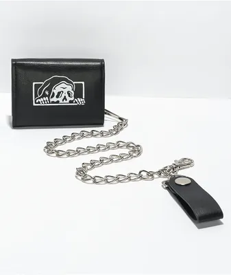 Lurking Class by Sketchy Tank Black Chain Wallet