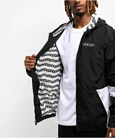 Lurking Class by Sketchy Tank Box Logo Black & White Windbreaker Jacket