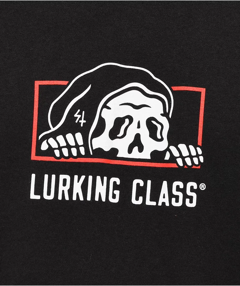 Lurking Class by Sketchy Tank Box Logo Black T-Shirt