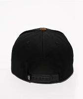 Lurking Class by Sketchy Tank Box Logo Brown & Black Snapback Hat