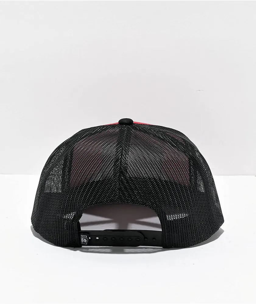 Lurking Class by Sketchy Tank Burnouts Black Trucker Hat