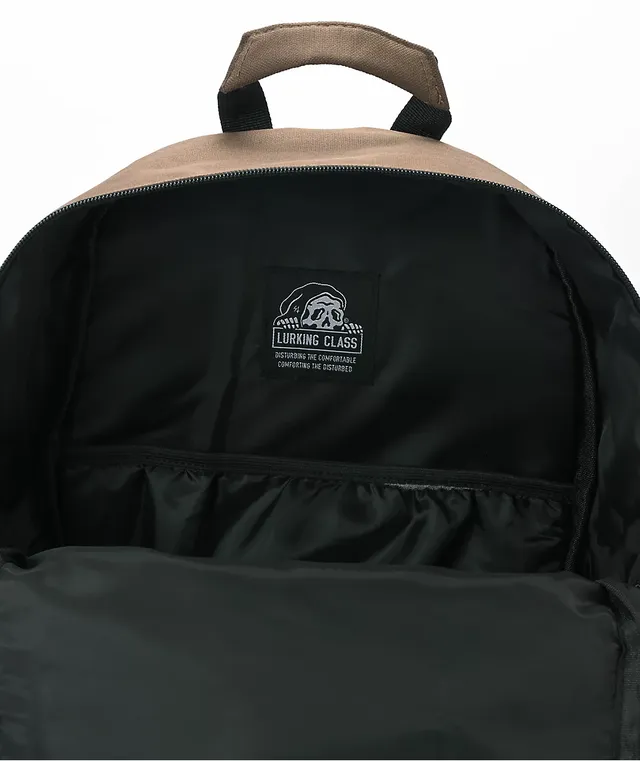 Lurking Class by Sketchy Tank Burnouts Brown Backpack | Pueblo Mall