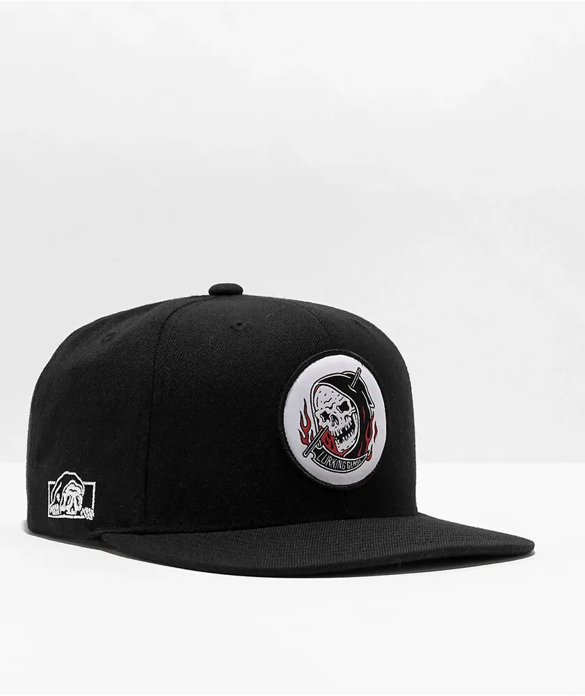 Lurking Class by Sketchy Tank Certain Black Snapback Hat