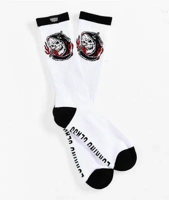 Lurking Class by Sketchy Tank Certain White Crew Socks