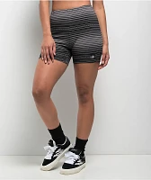 Lurking Class by Sketchy Tank Chain Stripe Black & Grey Shorts