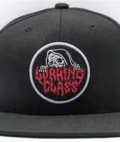 Lurking Class by Sketchy Tank Circle Logo Black Snapback Hat