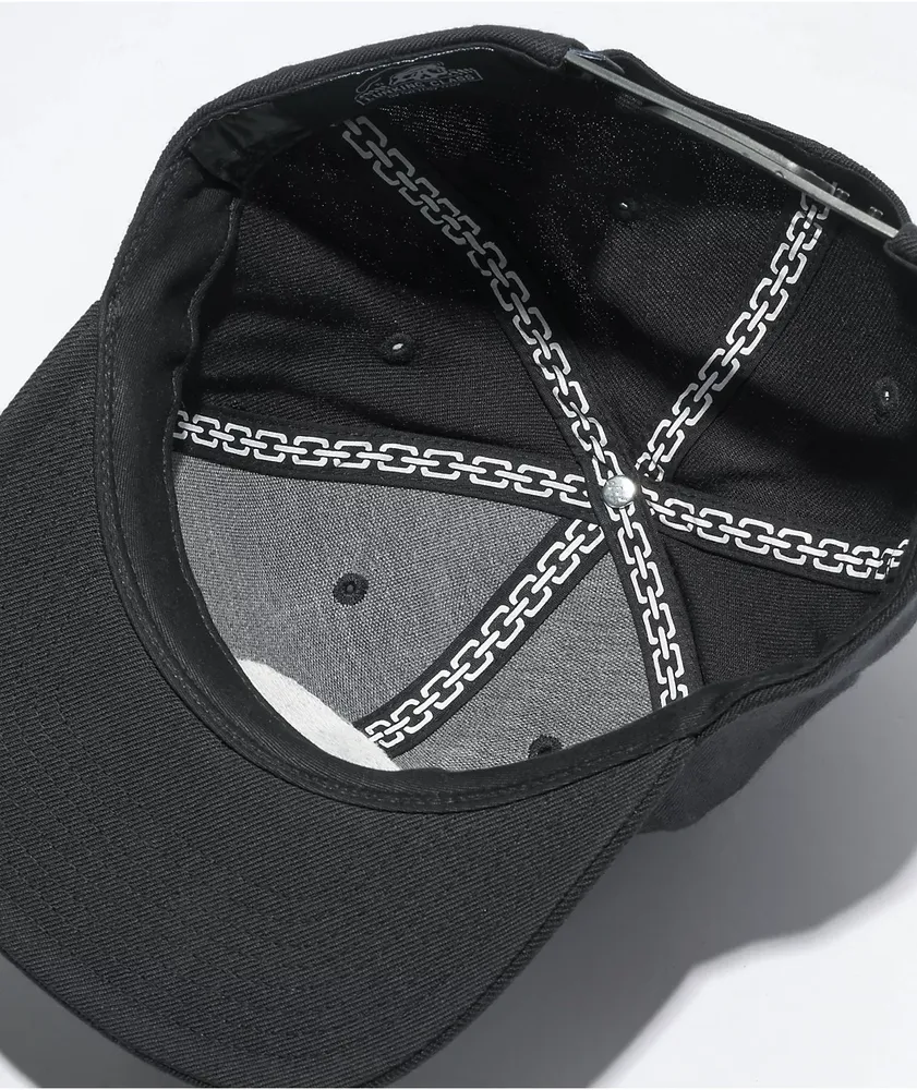 Lurking Class by Sketchy Tank Circle Logo Black Snapback Hat