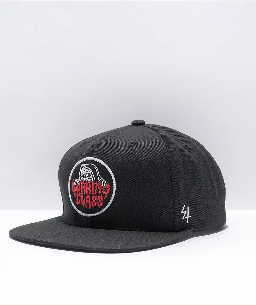 Lurking Class by Sketchy Tank Circle Logo Black Snapback Hat