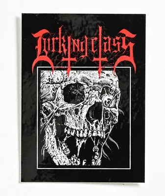 Lurking Class by Sketchy Tank Class Decay Black Sticker