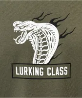 Lurking Class by Sketchy Tank Cobra Fire Army Green T-Shirt