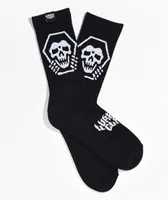 Lurking Class by Sketchy Tank Coffin Black Crew Socks