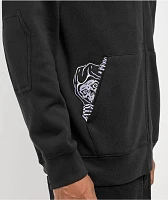 Lurking Class by Sketchy Tank Corner Black Zip Hoodie