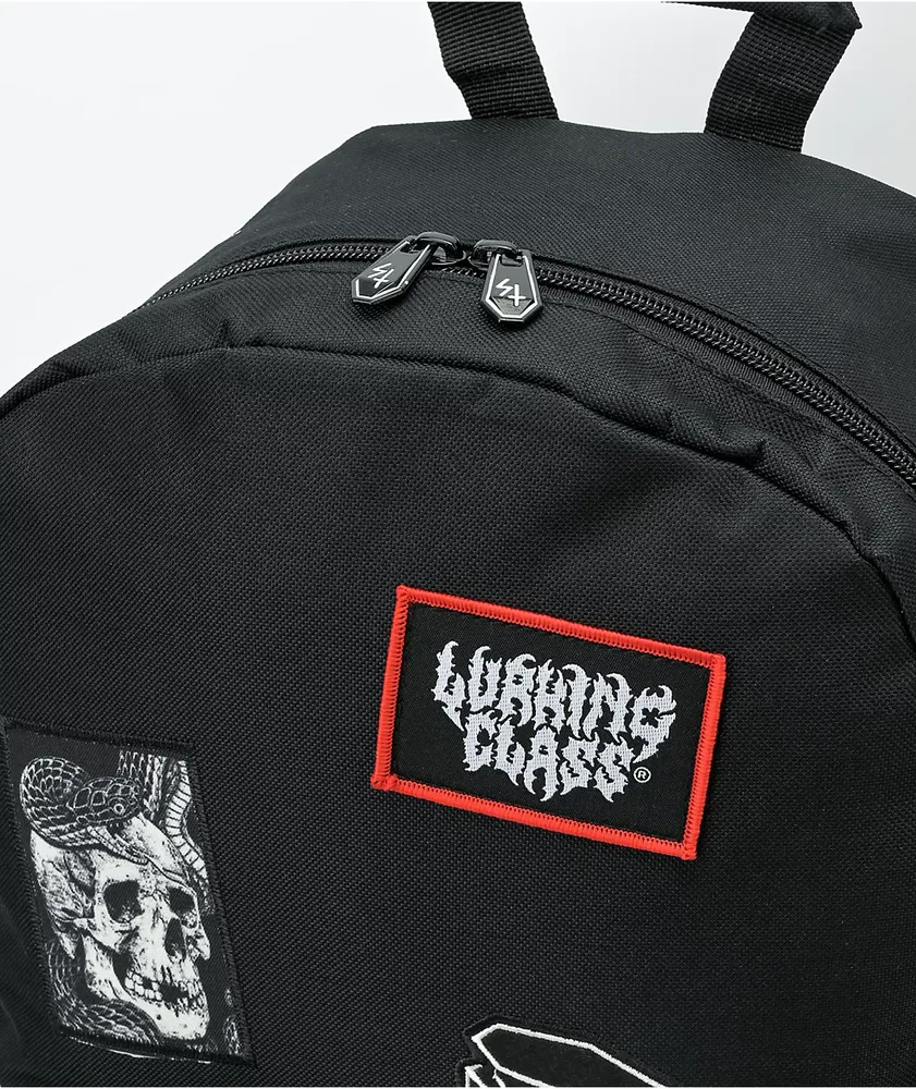 Lurking Class by Sketchy Tank DIY Black Backpack