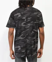 Lurking Class by Sketchy Tank Darkness Black Camo T-Shirt