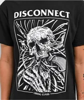 Lurking Class by Sketchy Tank Disconnect Black T-Shirt