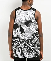 Lurking Class by Sketchy Tank Disconnect White Tank Top