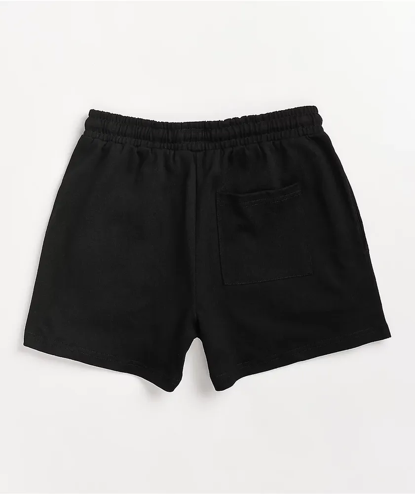 Lurking Class by Sketchy Tank Flame Black Sweat Shorts