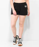 Lurking Class by Sketchy Tank Flame Black Sweat Shorts