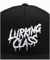 Lurking Class by Sketchy Tank Flash Art Black Snapback Hat