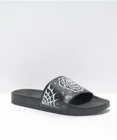 Lurking Class by Sketchy Tank Flash Black & White Slide Sandals