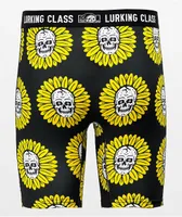 Lurking Class by Sketchy Tank Flower Skulls Boxer Briefs