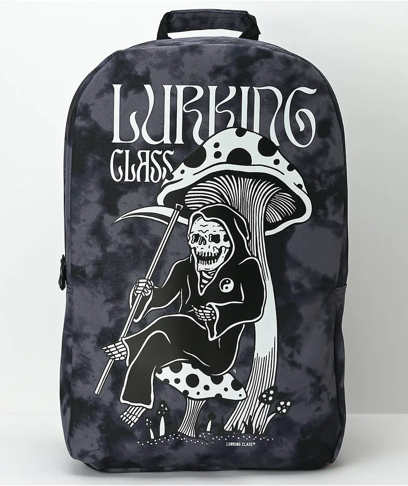 Lurking Class by Sketchy Tank Fungal Black Tie Dye Backpack