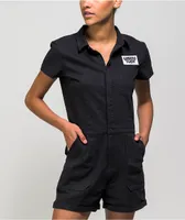 Lurking Class by Sketchy Tank Gas Black Romper