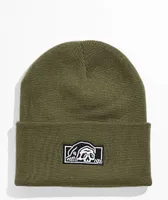 Lurking Class by Sketchy Tank Gas Station Olive Beanie