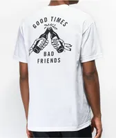 Lurking Class by Sketchy Tank Good Times White T-Shirt