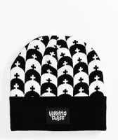 Lurking Class by Sketchy Tank Graves Box Logo Black & White Beanie