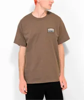 Lurking Class by Sketchy Tank Hearse Brown T-Shirt