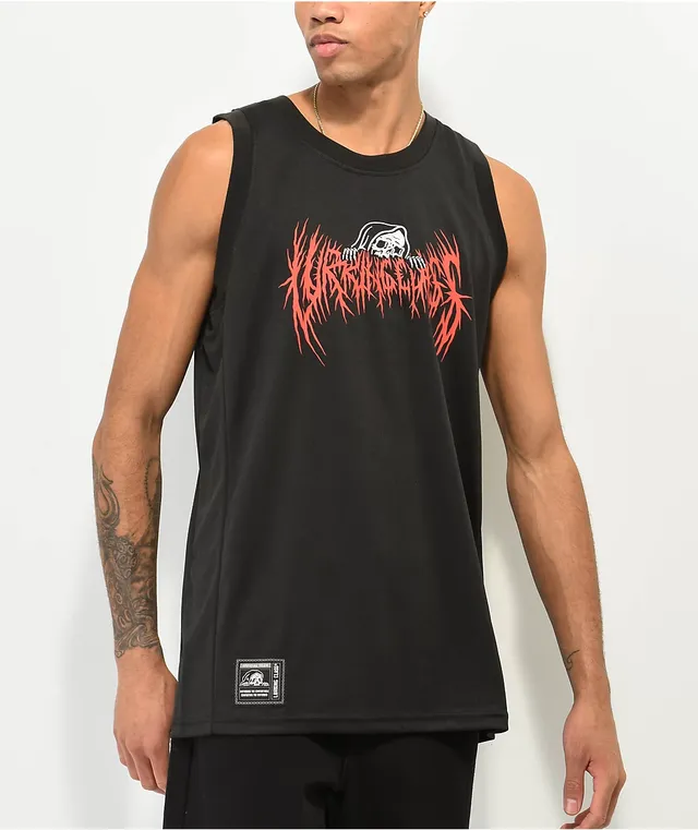 Lurking Class by Sketchy Tank Sink Or Swim Black Tank Top